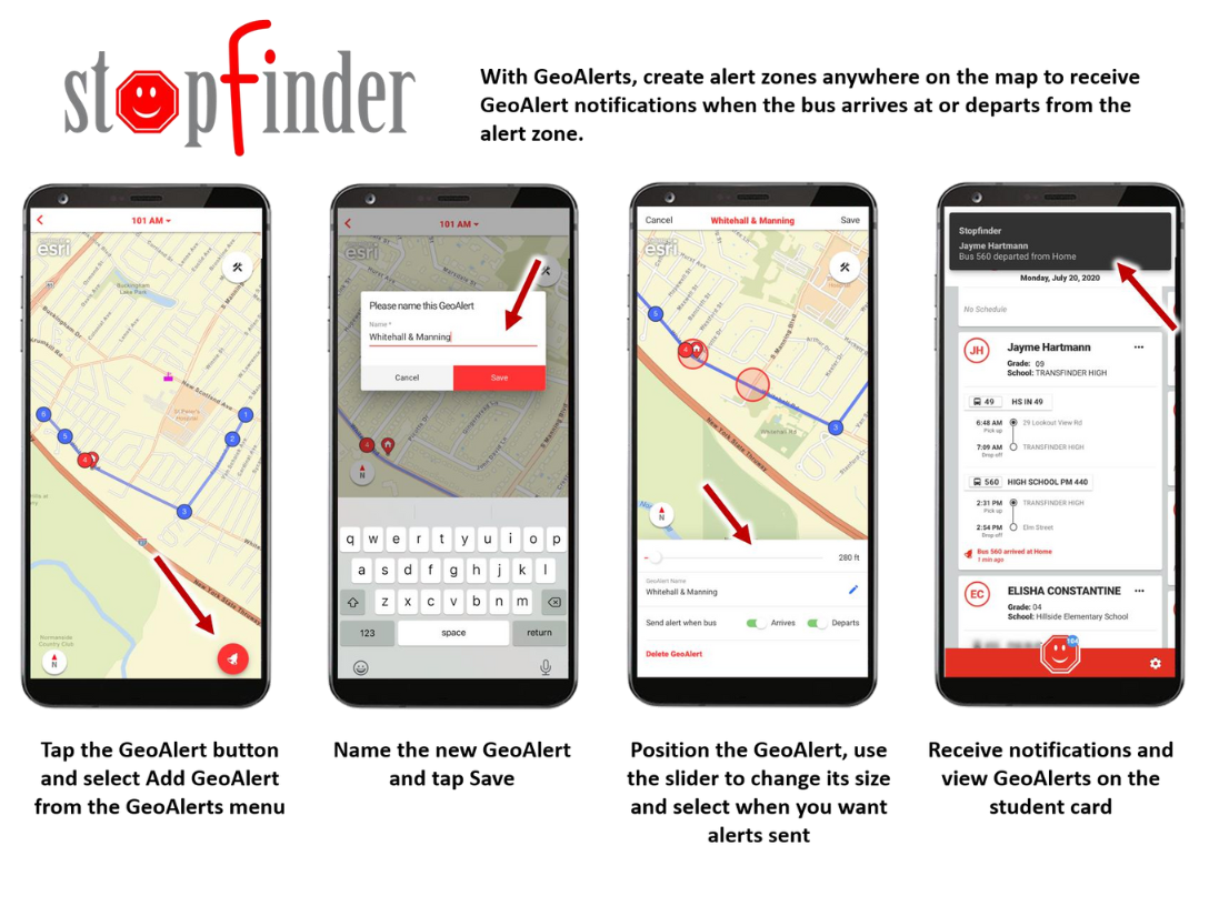 StopFinder app 