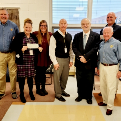 Knights of Columbus Check Donation