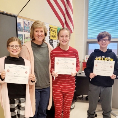 Patriot Pen Essay winners