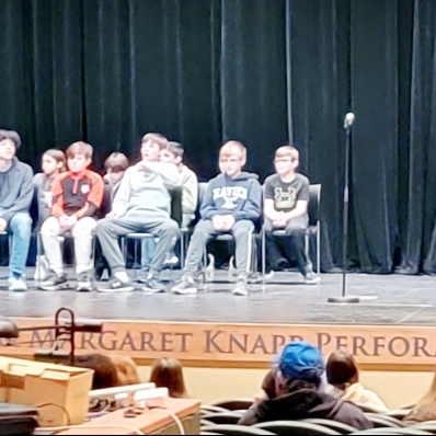 Geography Bee contestants