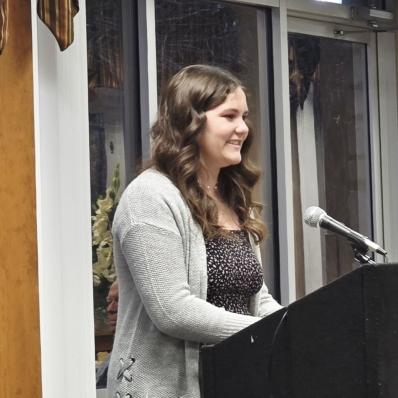 Western Hills Community Service Group’s Student of the Month