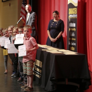 second grade awards picture of kids