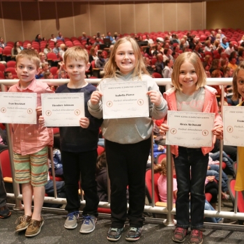 second grade awards picture of kids