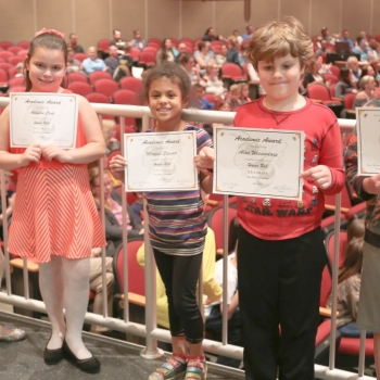 second grade awards picture of kids