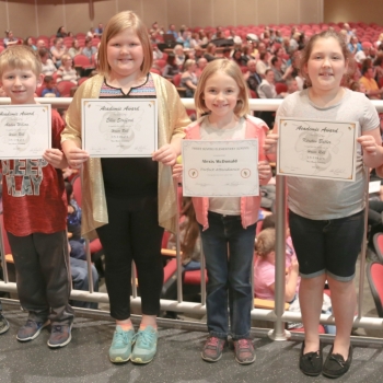 second grade awards picture of kids