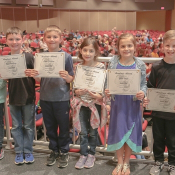 second grade awards picture of kids