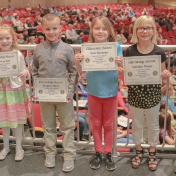 second grade awards picture of kids