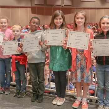 second grade awards picture of kids