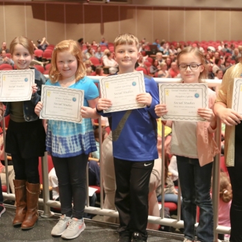 second grade awards picture of kids