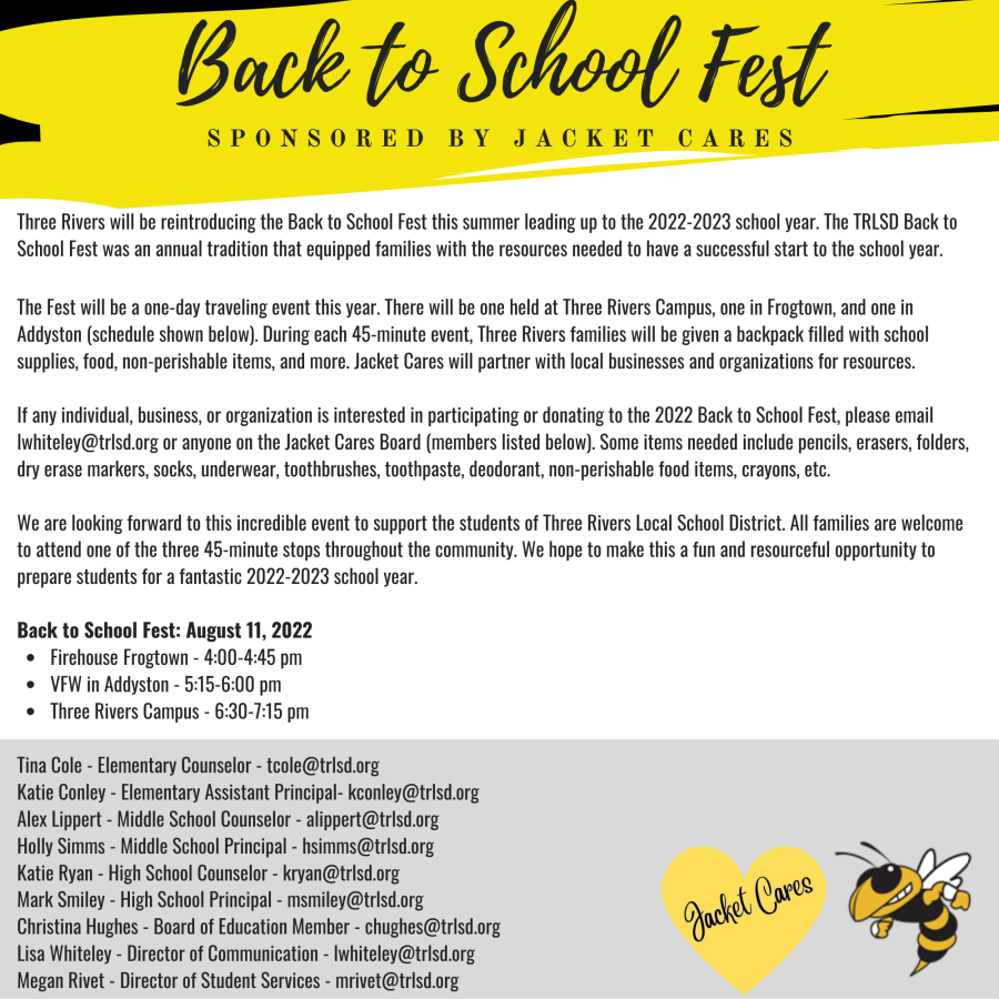 2022 Blog Entries - Three Rivers Local School District