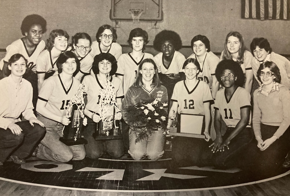 Taylor High School Gym Floor Named in Memory of Martha J. Heath