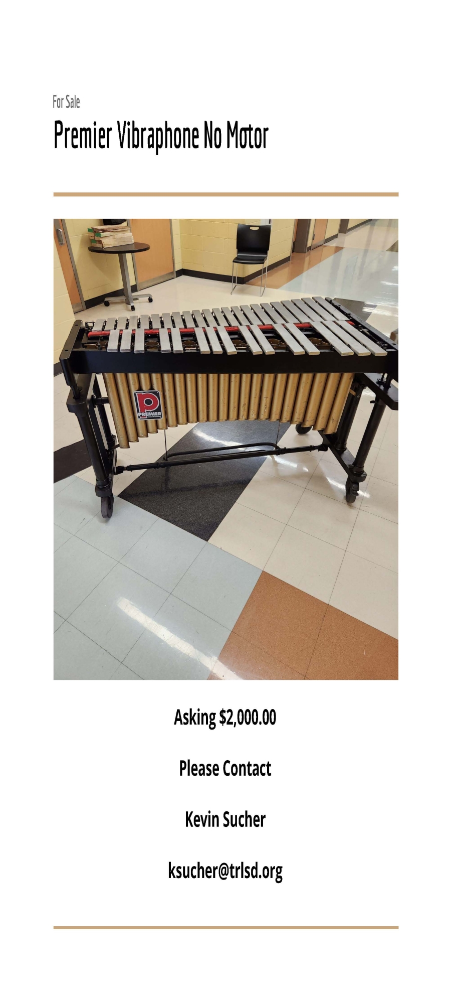 Premier Vibraphone