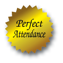 perfect attendance